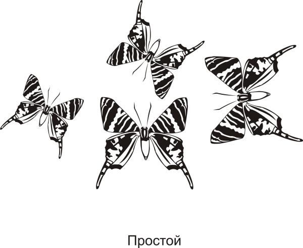 Матирование - Бабочки 5_1